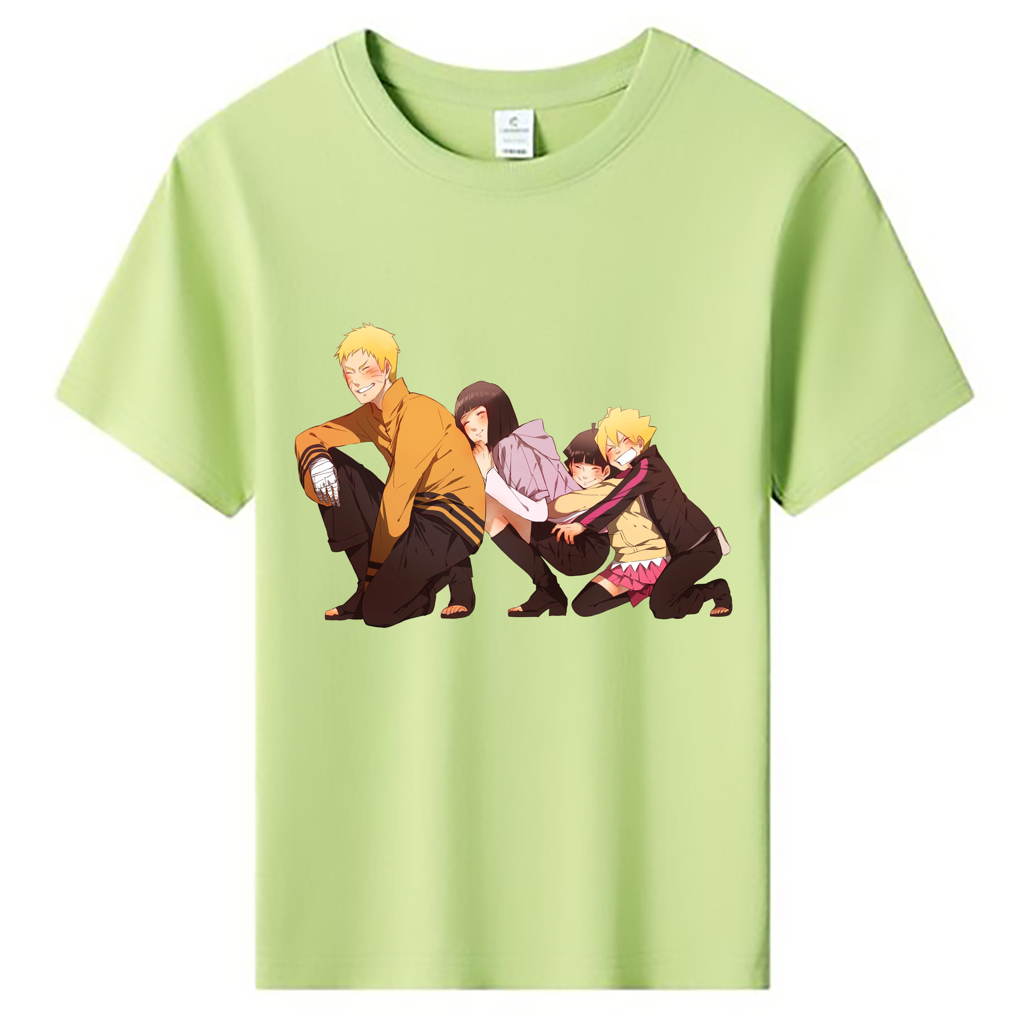 （画像用） NARUTO -ナルト- うずまき ナルト Uzumaki Naruto 綿100％キッズTシャツ（フロントプリント）